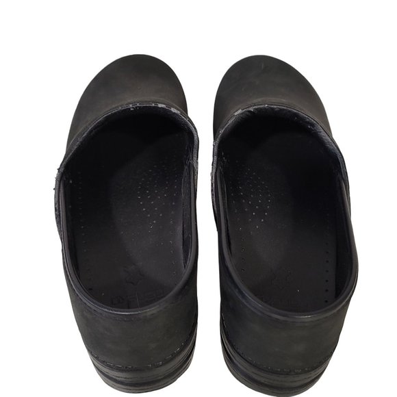 Dansko Personalized Wide Pro black clogs hospital nurse, doctor comfort size 48 - Picture 7 of 8